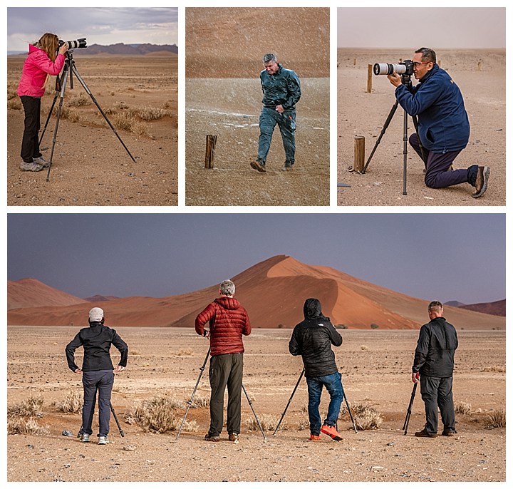 Namibia Sand Dunes - people