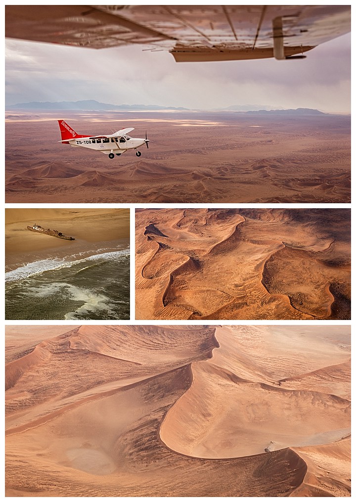 Namibia Sand Dunes - flight