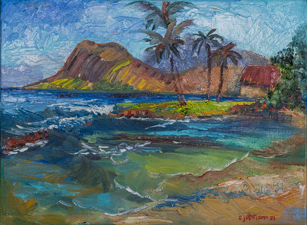 Art - Evelyn Johnson - Hawaii - Seascapes
